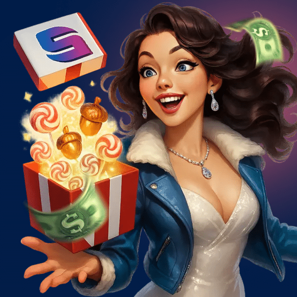 Grid of ChocoSpin slot and table game thumbnails